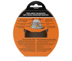 CINTA AMERICANA REFORZADA GORILLA TAPE NEGRA 32 M X 48 MM